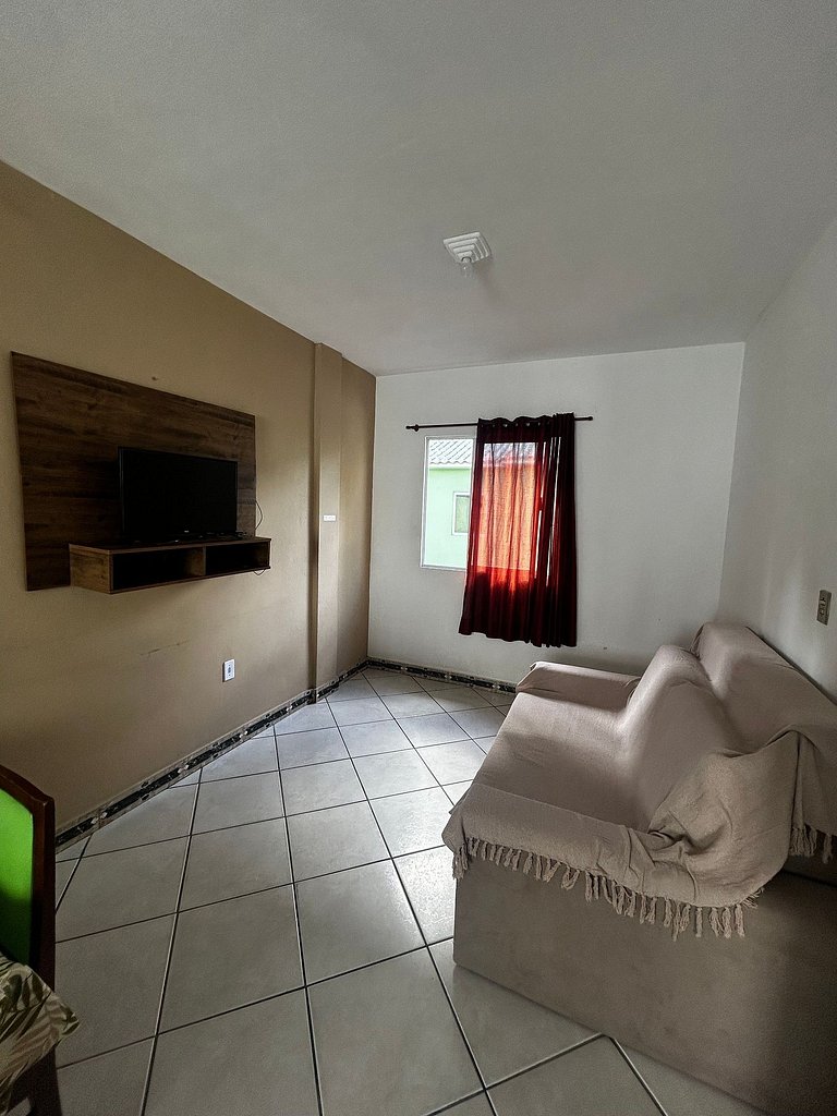 Apartamento superior de 2 quartos mar grosso